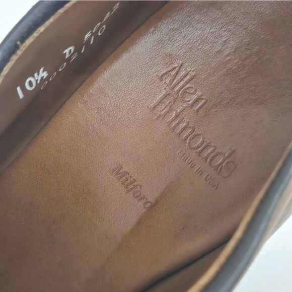 Allen Edmonds Milford Slip On Loafer Brown Size 10.5 - Picture 5 of 6